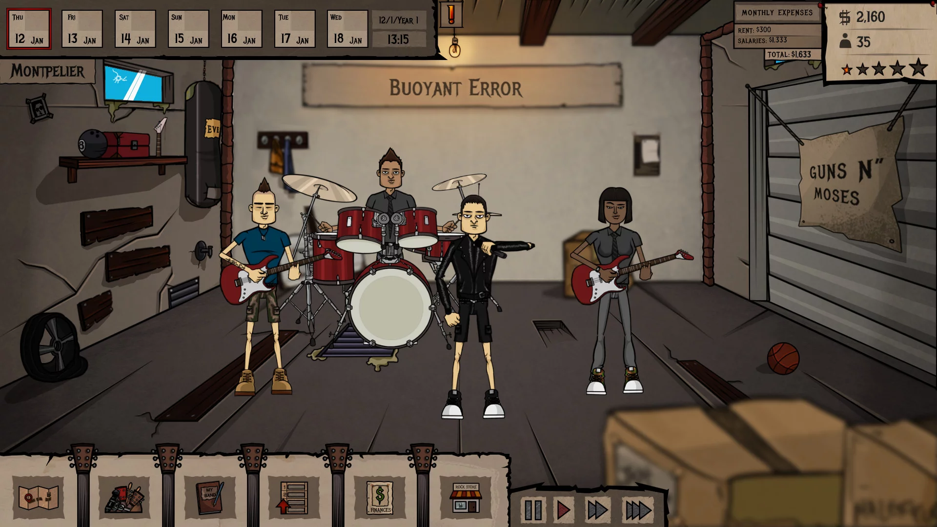 Изображение игры: Rock God Tycoon