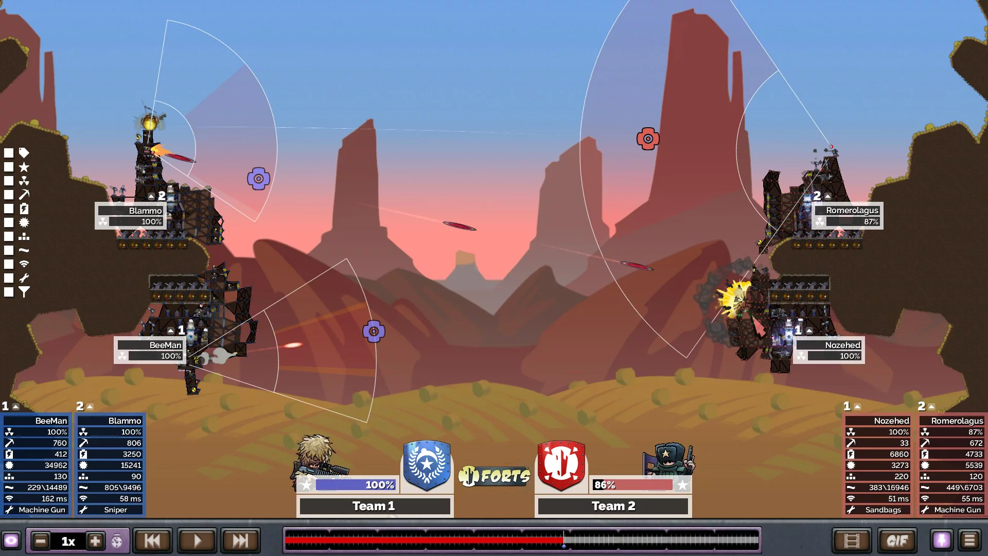 Изображение игры: Forts