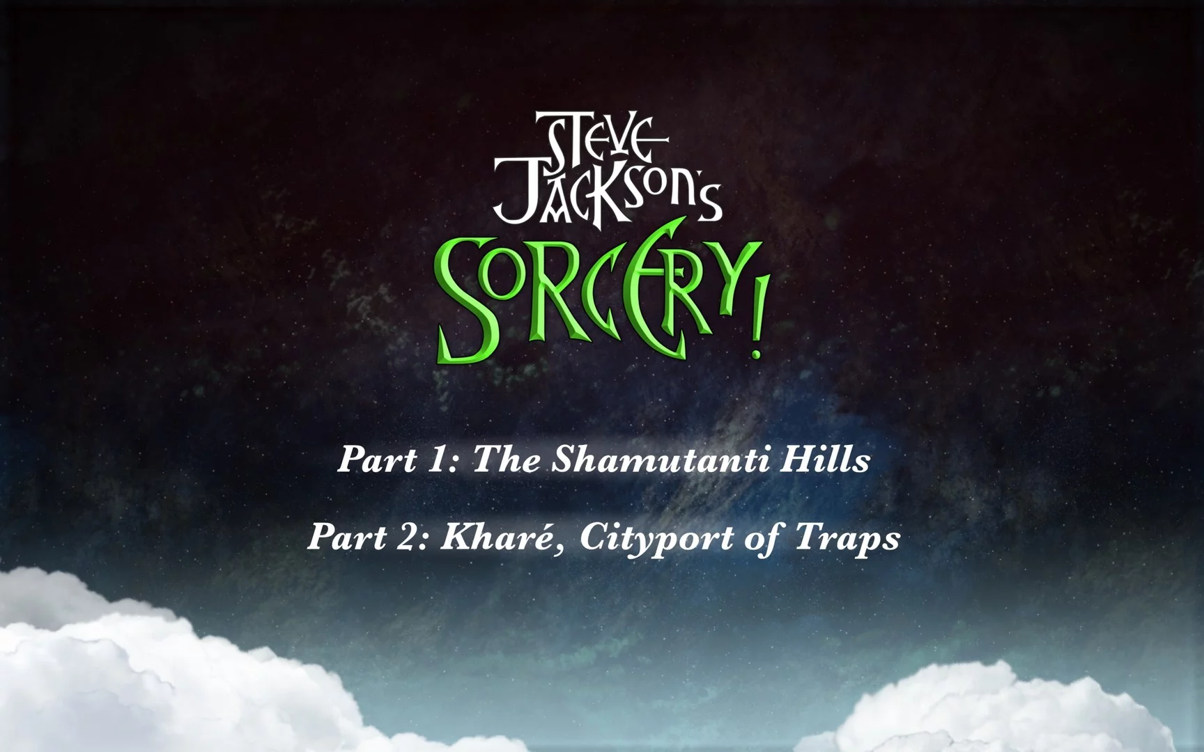 Изображение игры: Sorcery! Parts 1 and 2
