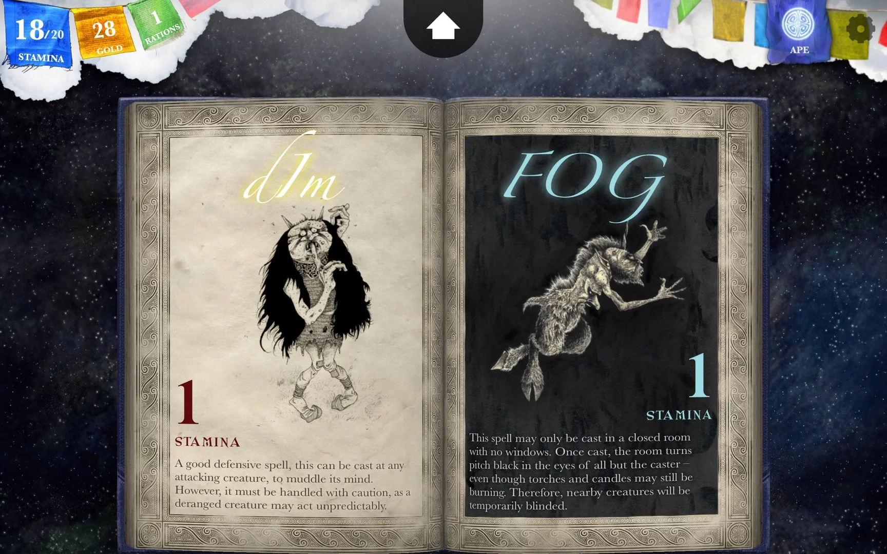 Изображение игры: Sorcery! Parts 1 and 2