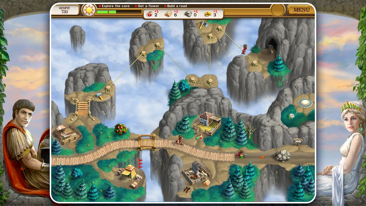 Изображение игры: Roads of Rome 2