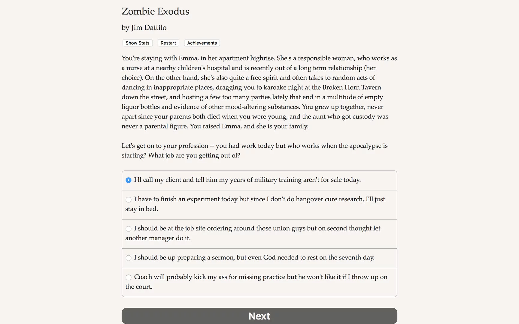 Изображение игры: Zombie Exodus