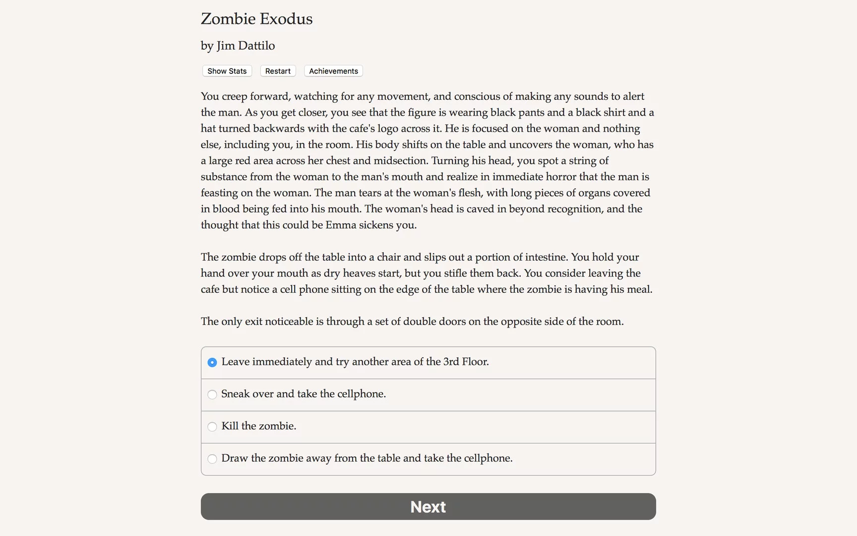 Изображение игры: Zombie Exodus