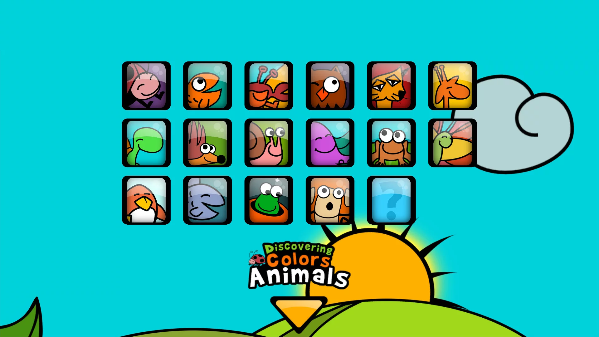 Изображение игры: Discovering Colors - Animals