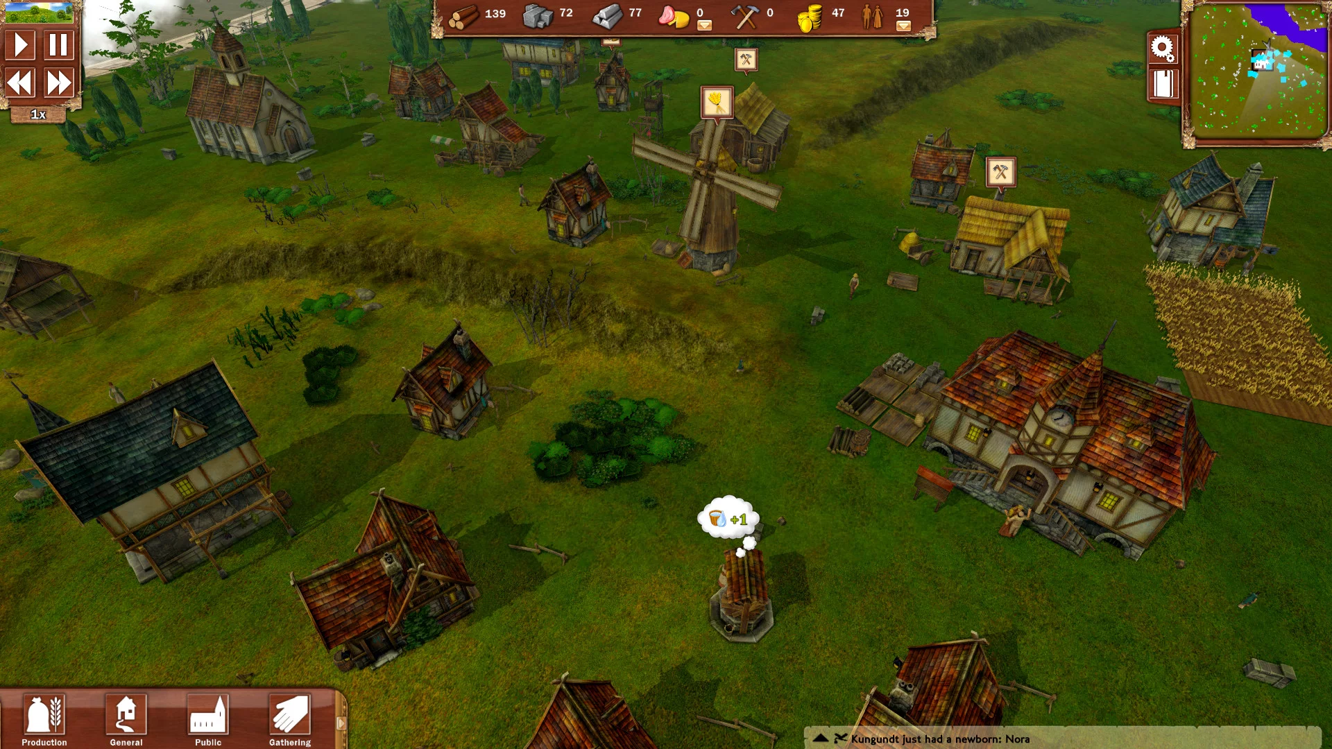 Изображение игры: Villagers
