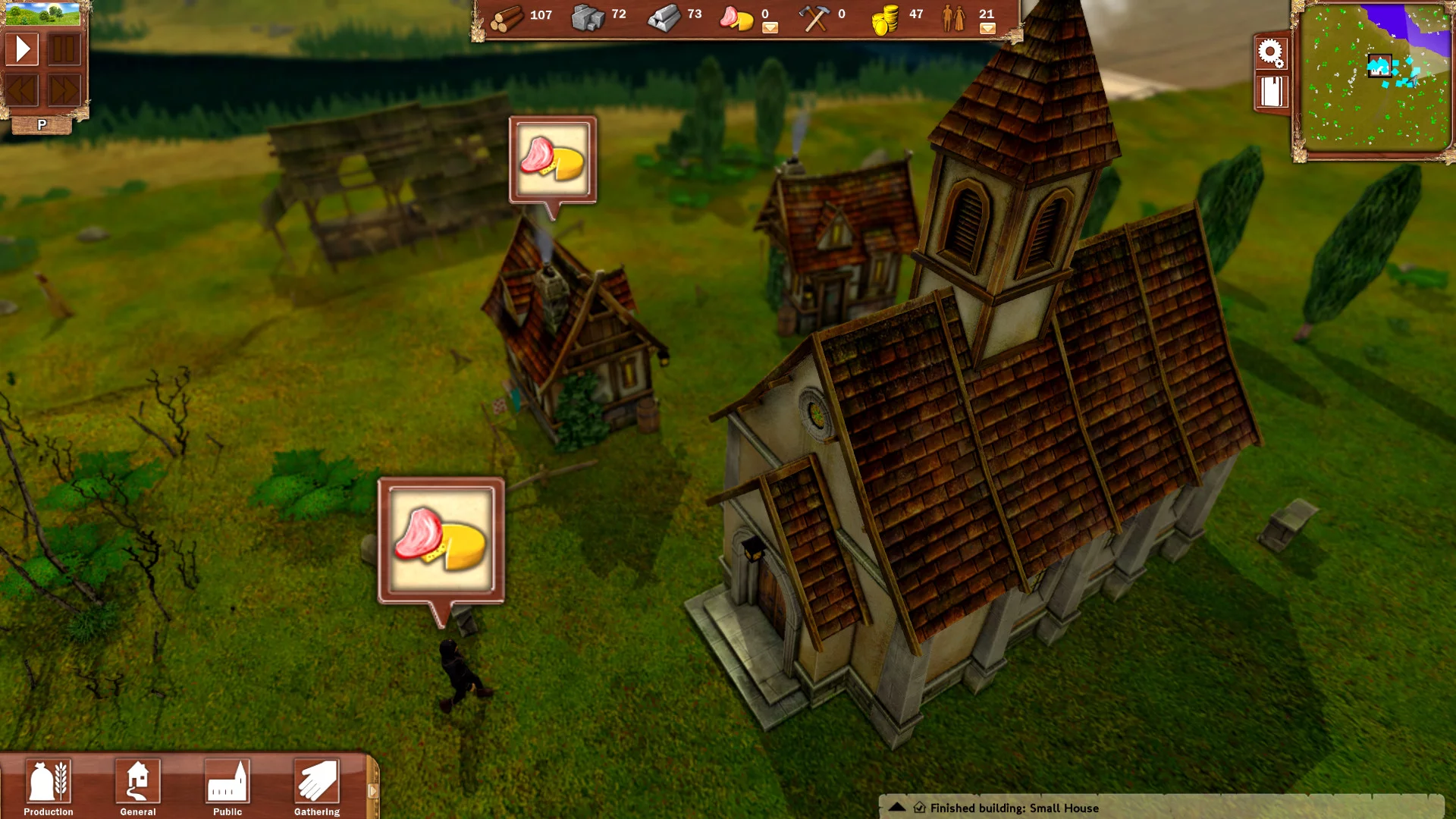 Изображение игры: Villagers