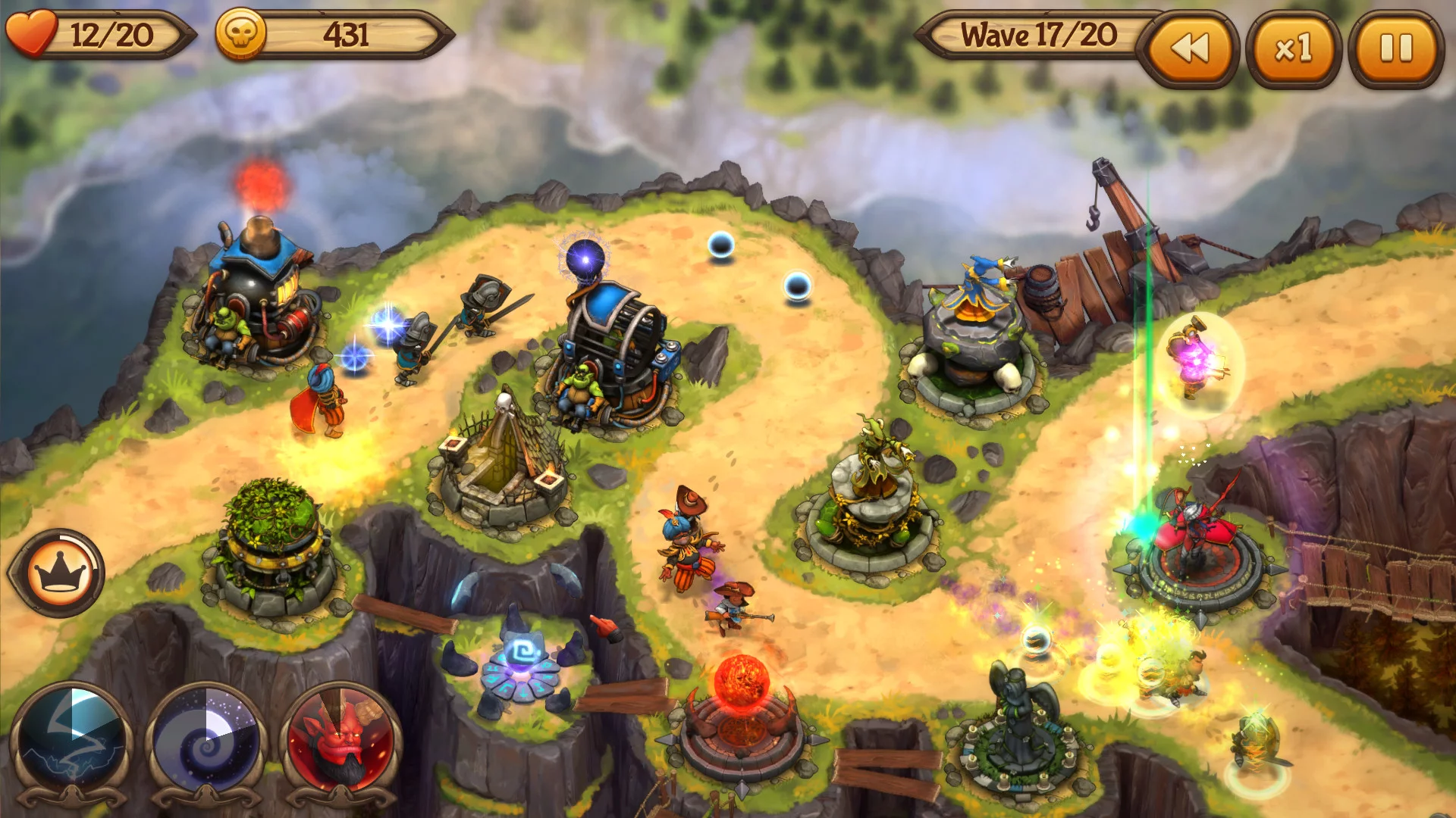Изображение игры: Evil Defenders