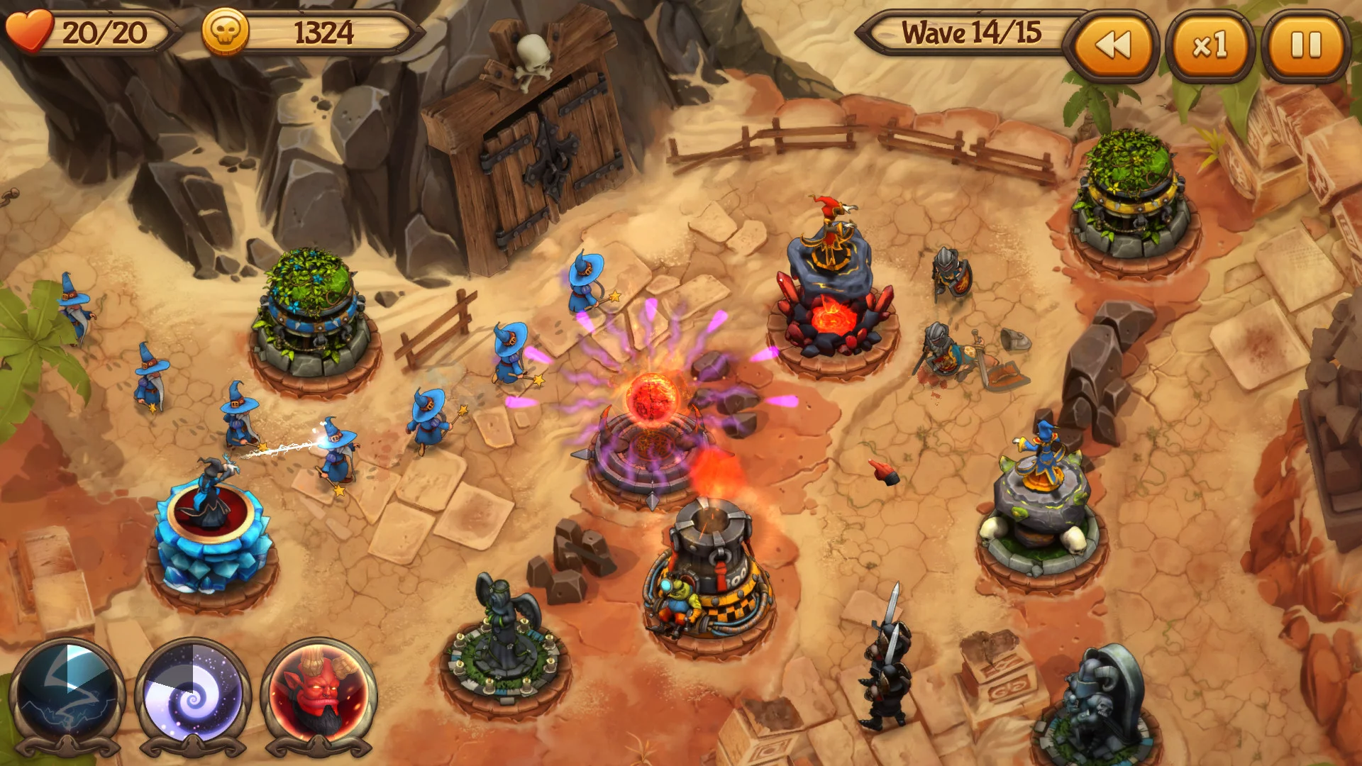 Изображение игры: Evil Defenders