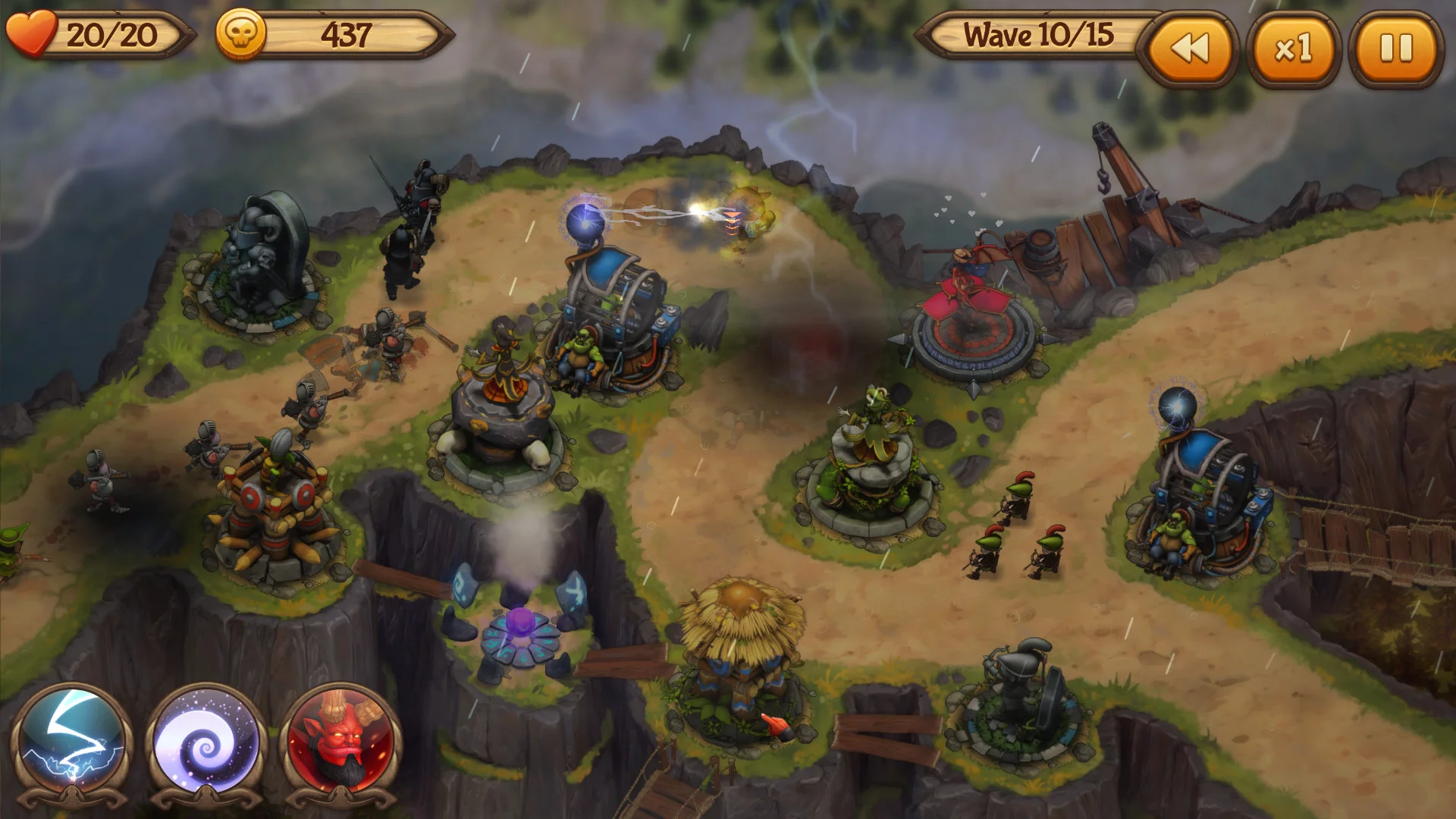 Изображение игры: Evil Defenders