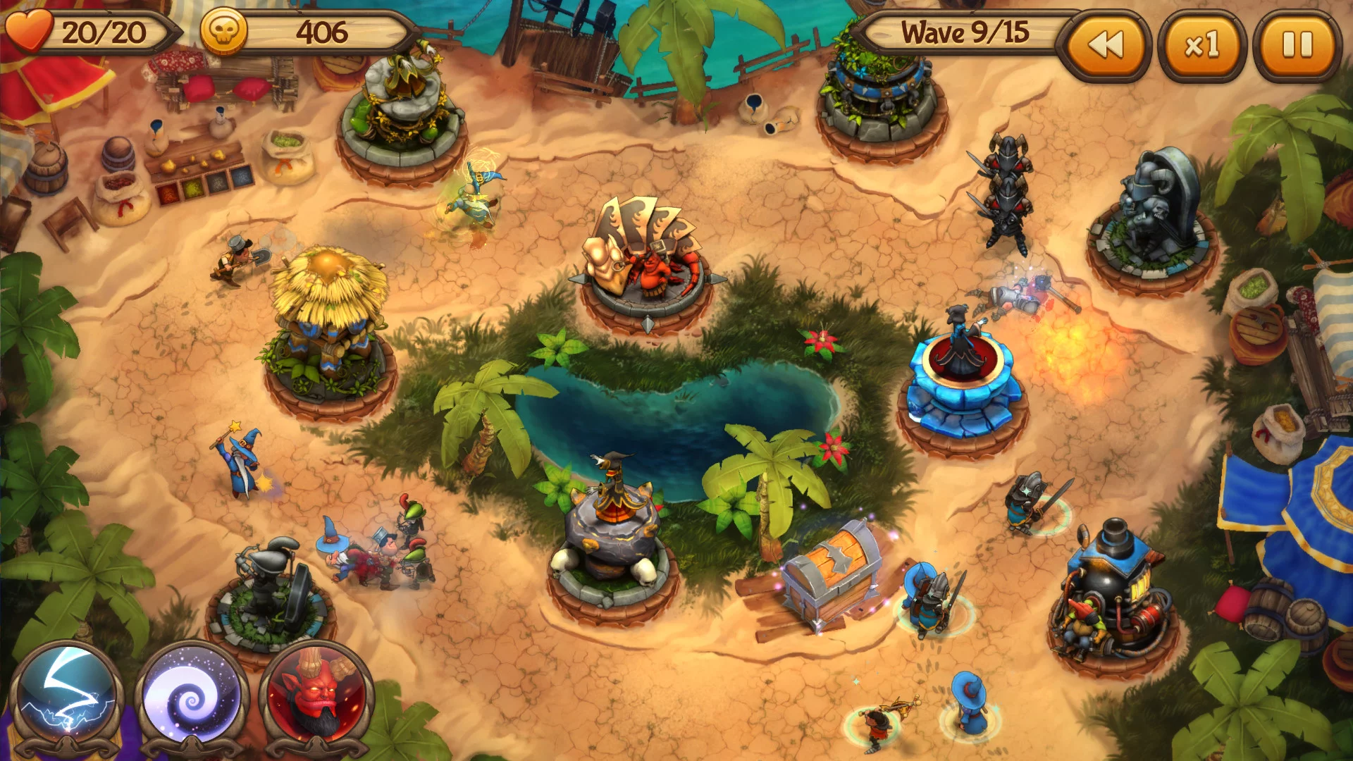 Изображение игры: Evil Defenders