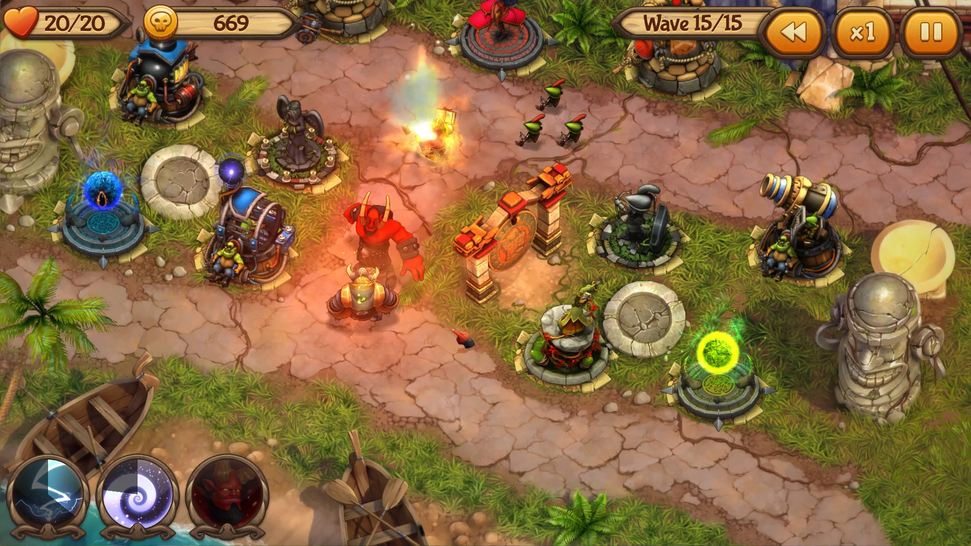 Изображение игры: Evil Defenders