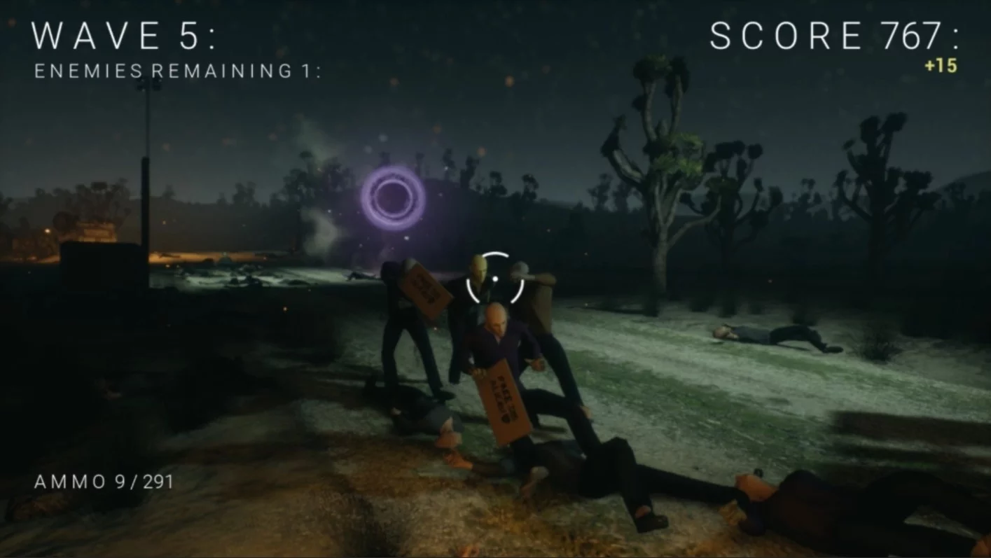 Изображение игры: The Invasion of Area 51