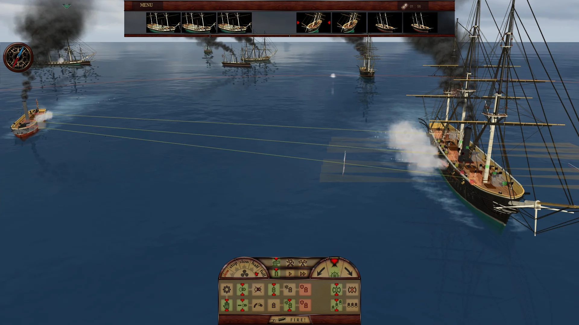 Изображение игры: Ironclads 2: American Civil War