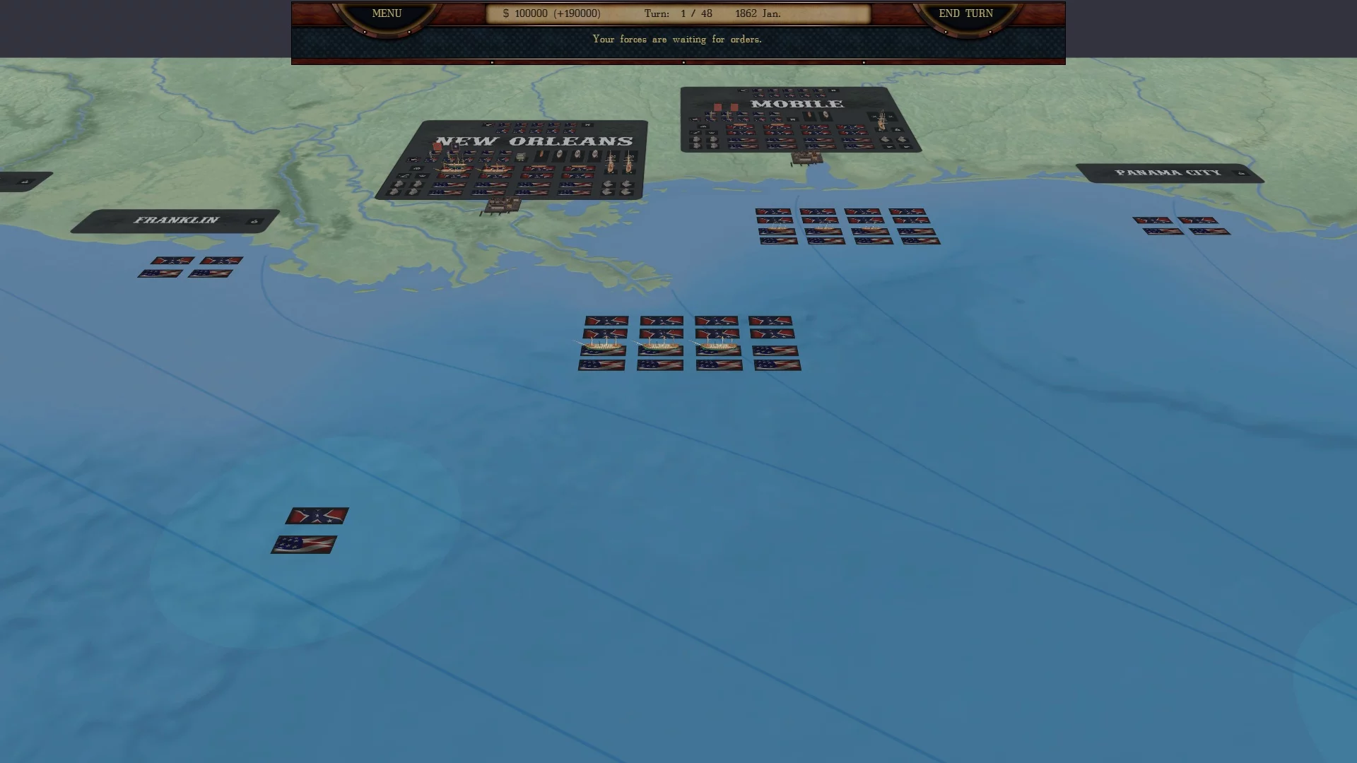 Изображение игры: Ironclads 2: American Civil War