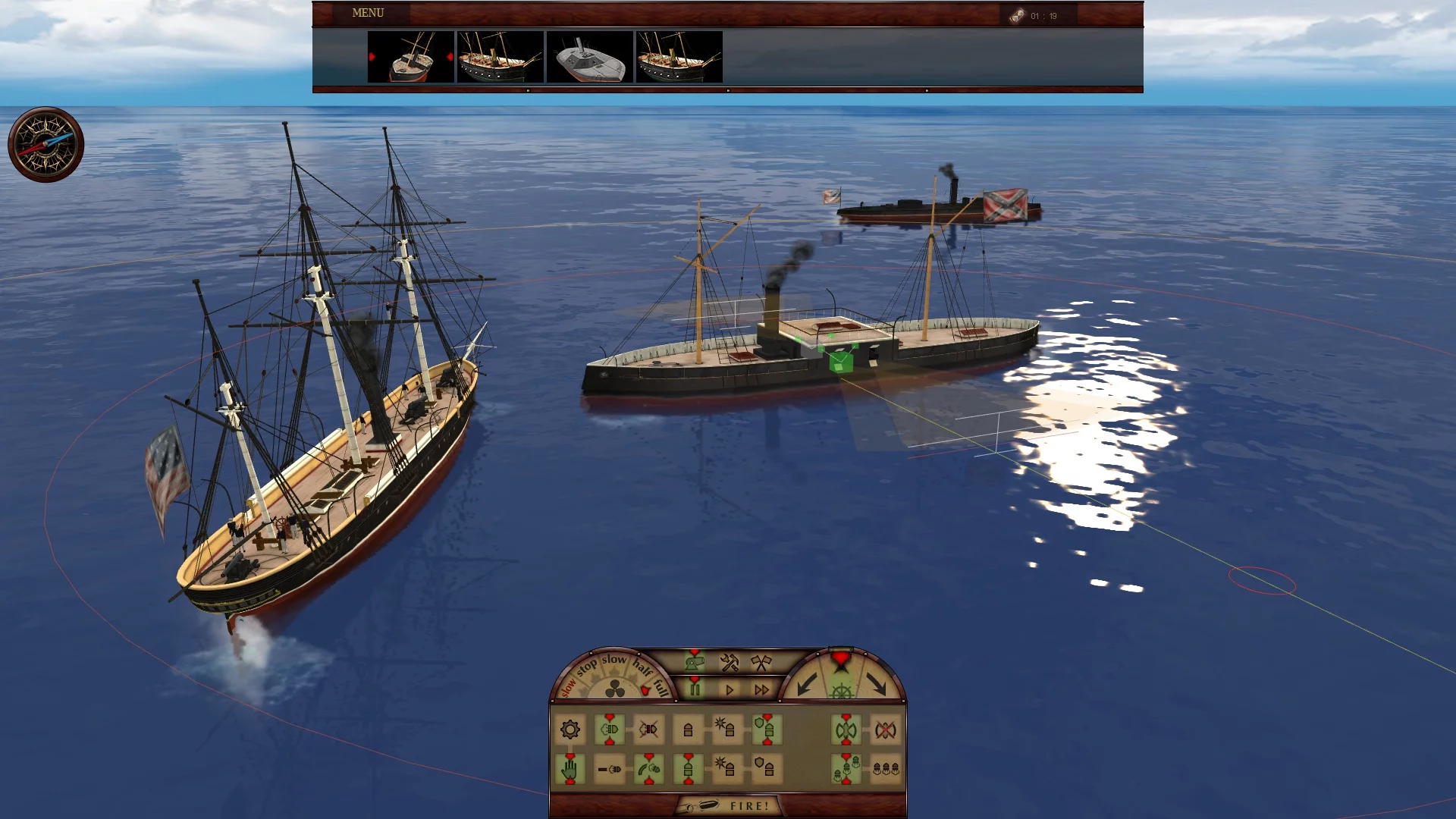Изображение игры: Ironclads 2: American Civil War