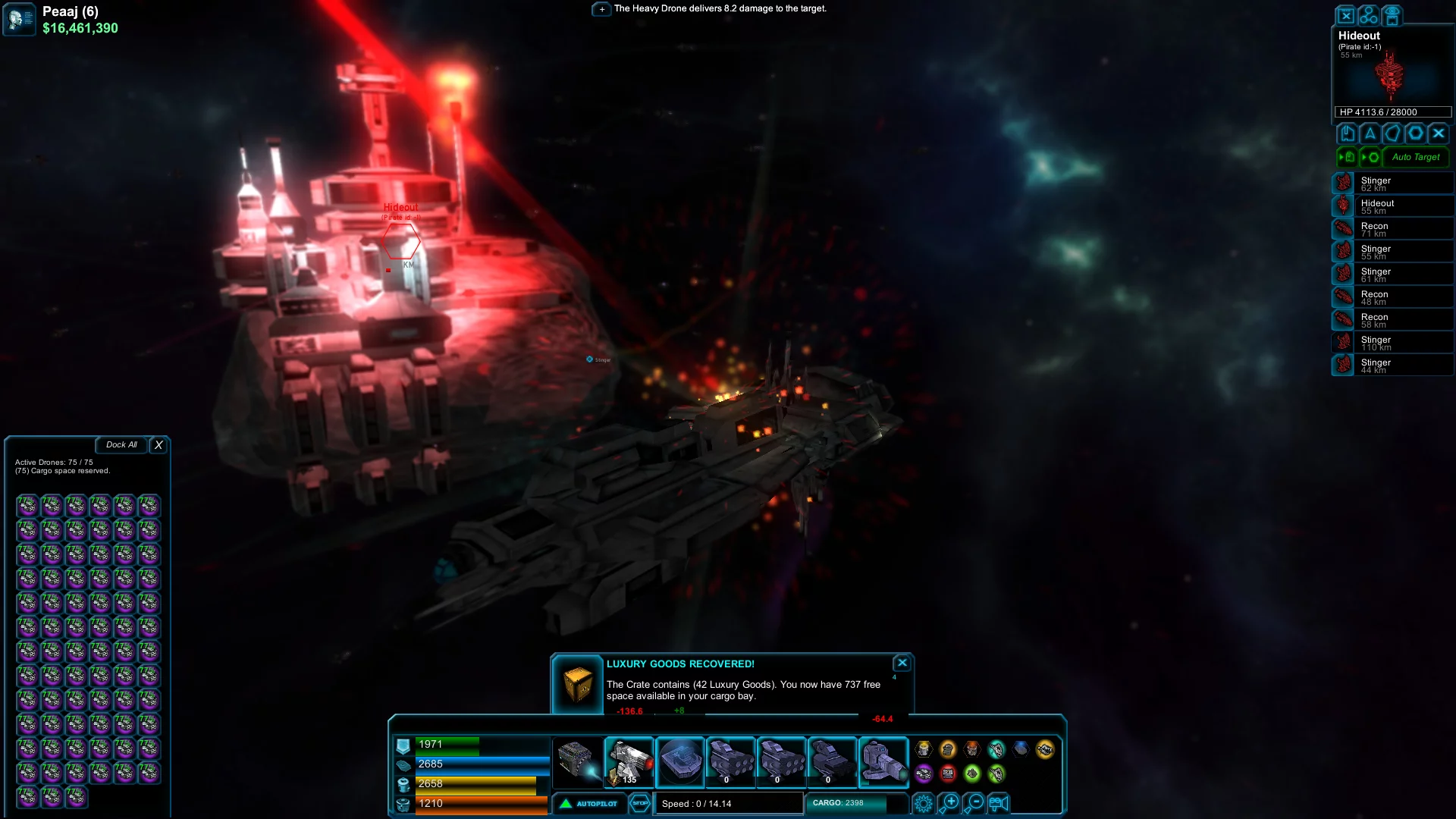 Изображение игры: Astrox: Hostile Space Excavation