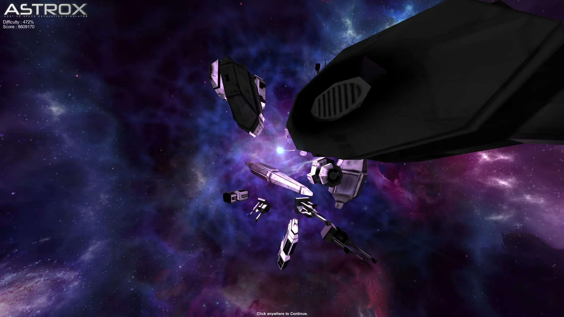 Изображение игры: Astrox: Hostile Space Excavation