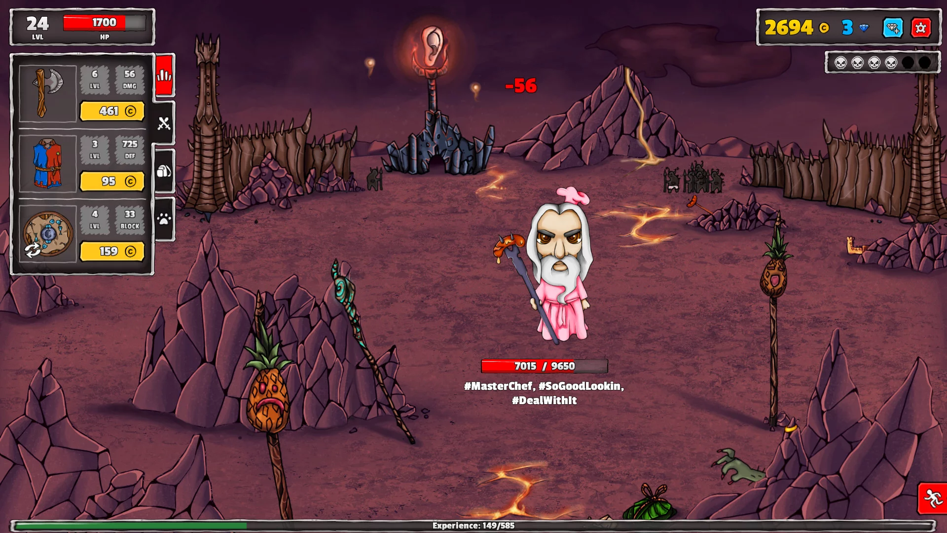 Изображение игры: Epic Clicker Journey