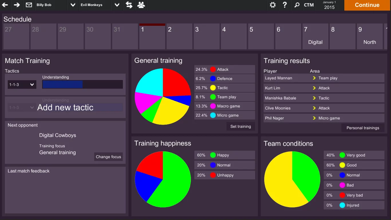 Изображение игры: Cyber Team Manager