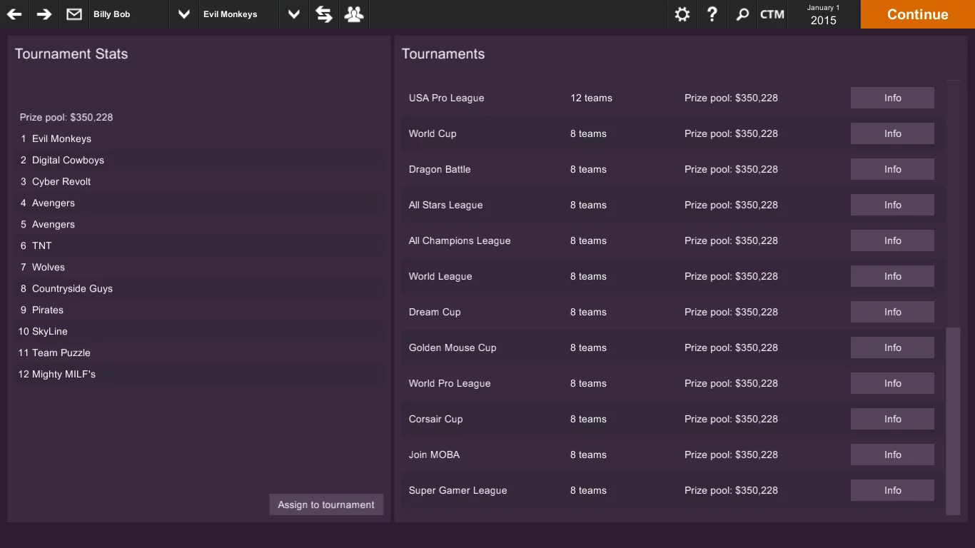 Изображение игры: Cyber Team Manager