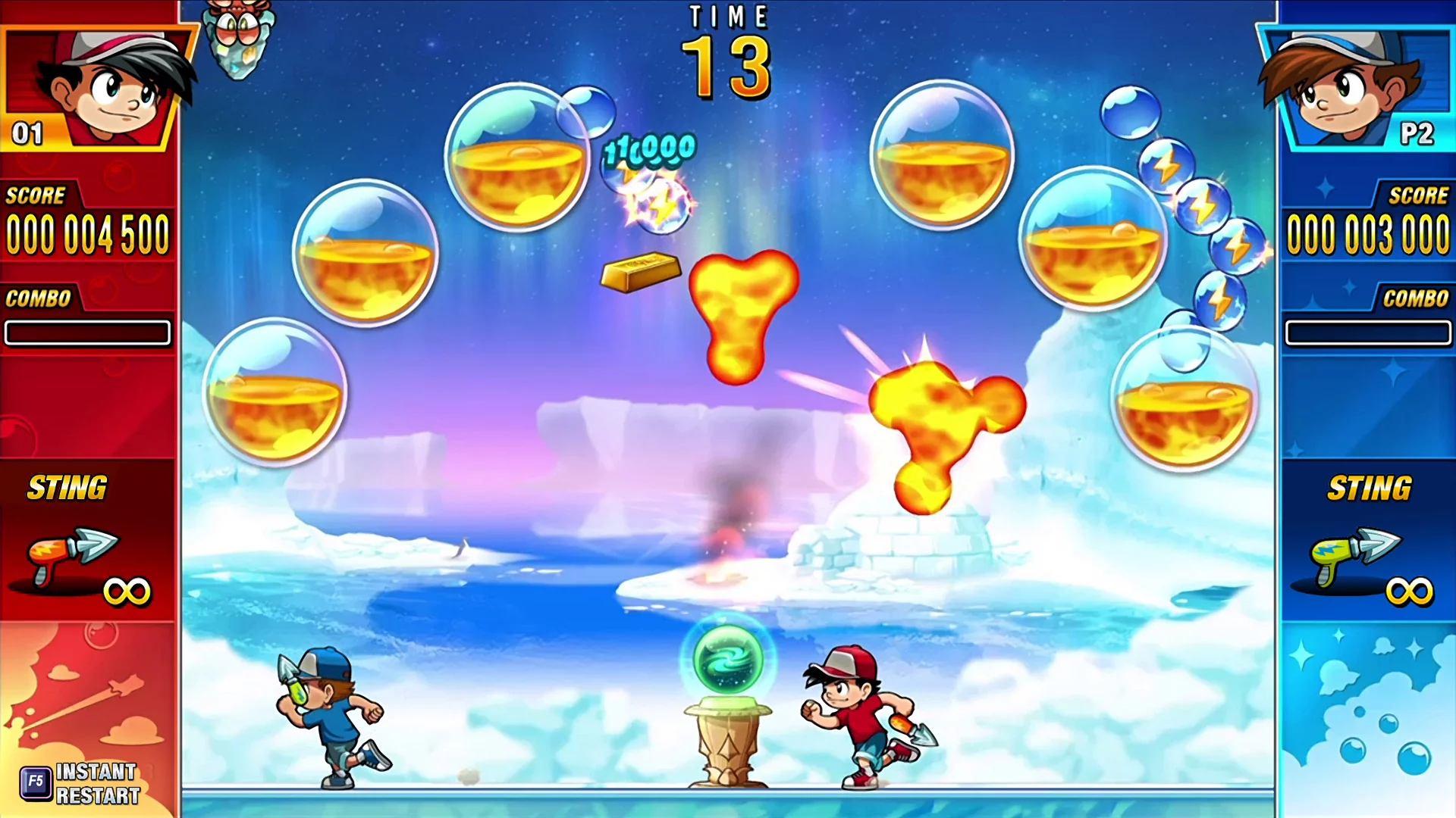 Изображение игры: Pang Adventures