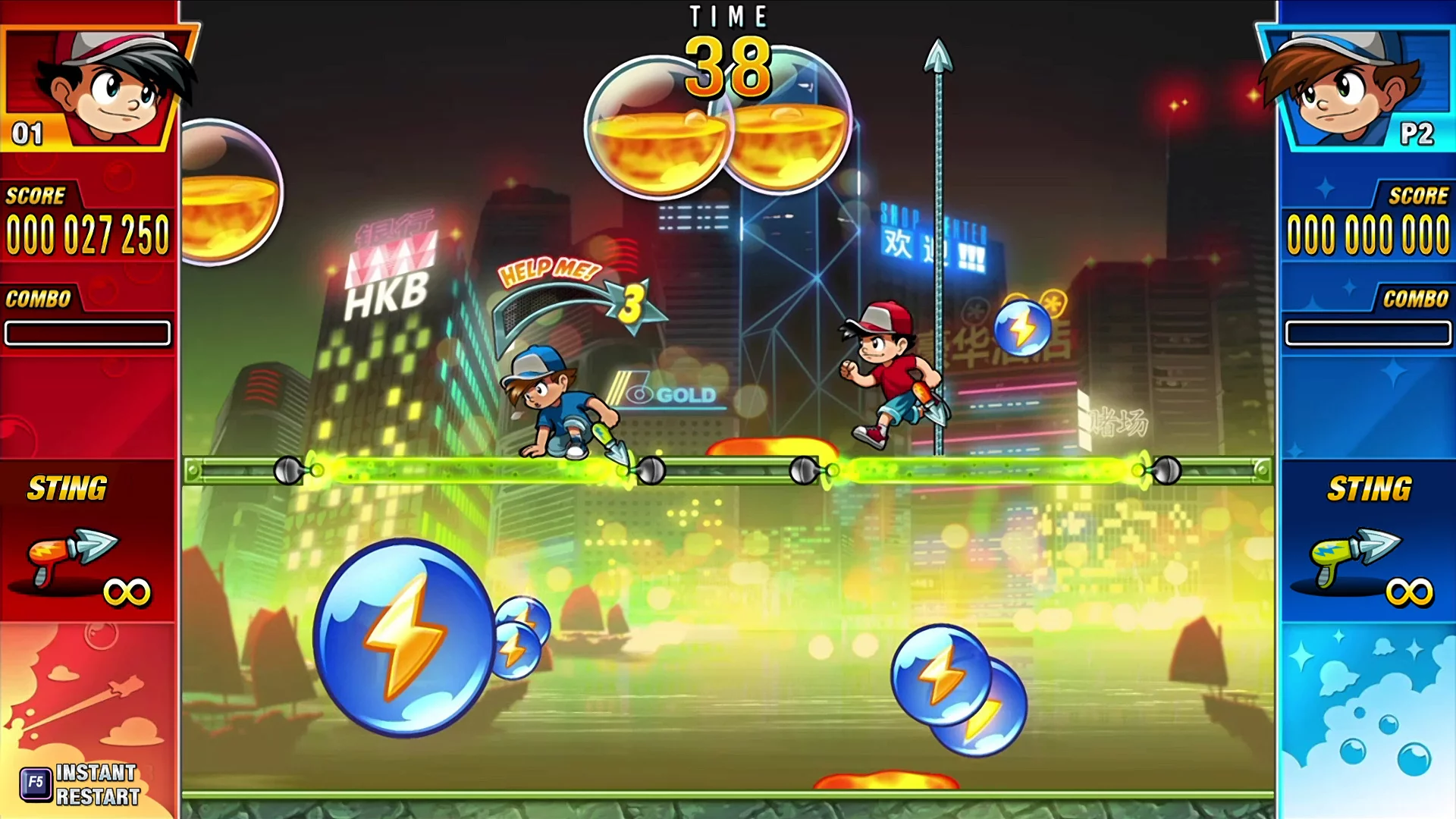 Изображение игры: Pang Adventures