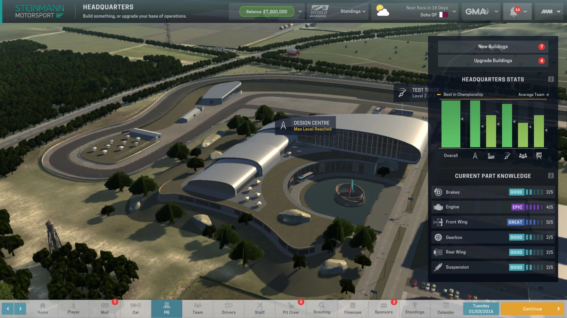 Изображение игры: Motorsport Manager