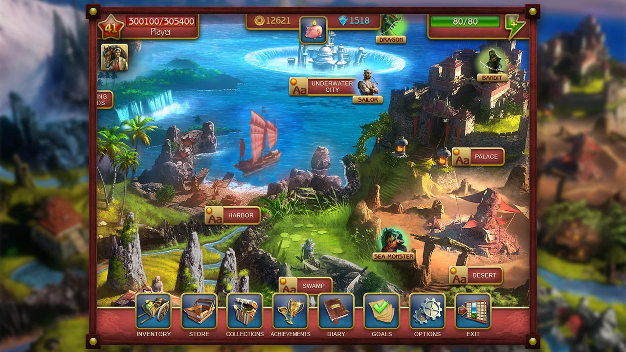 Изображение игры: Mystic Saga