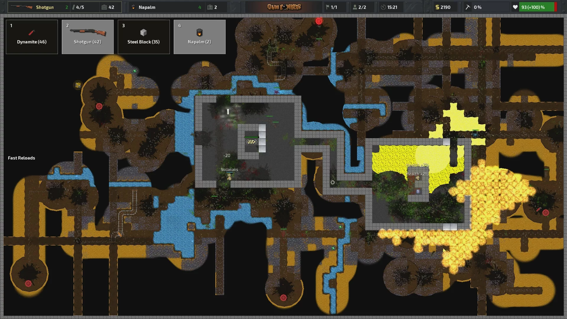 Изображение игры: Gun Bombers