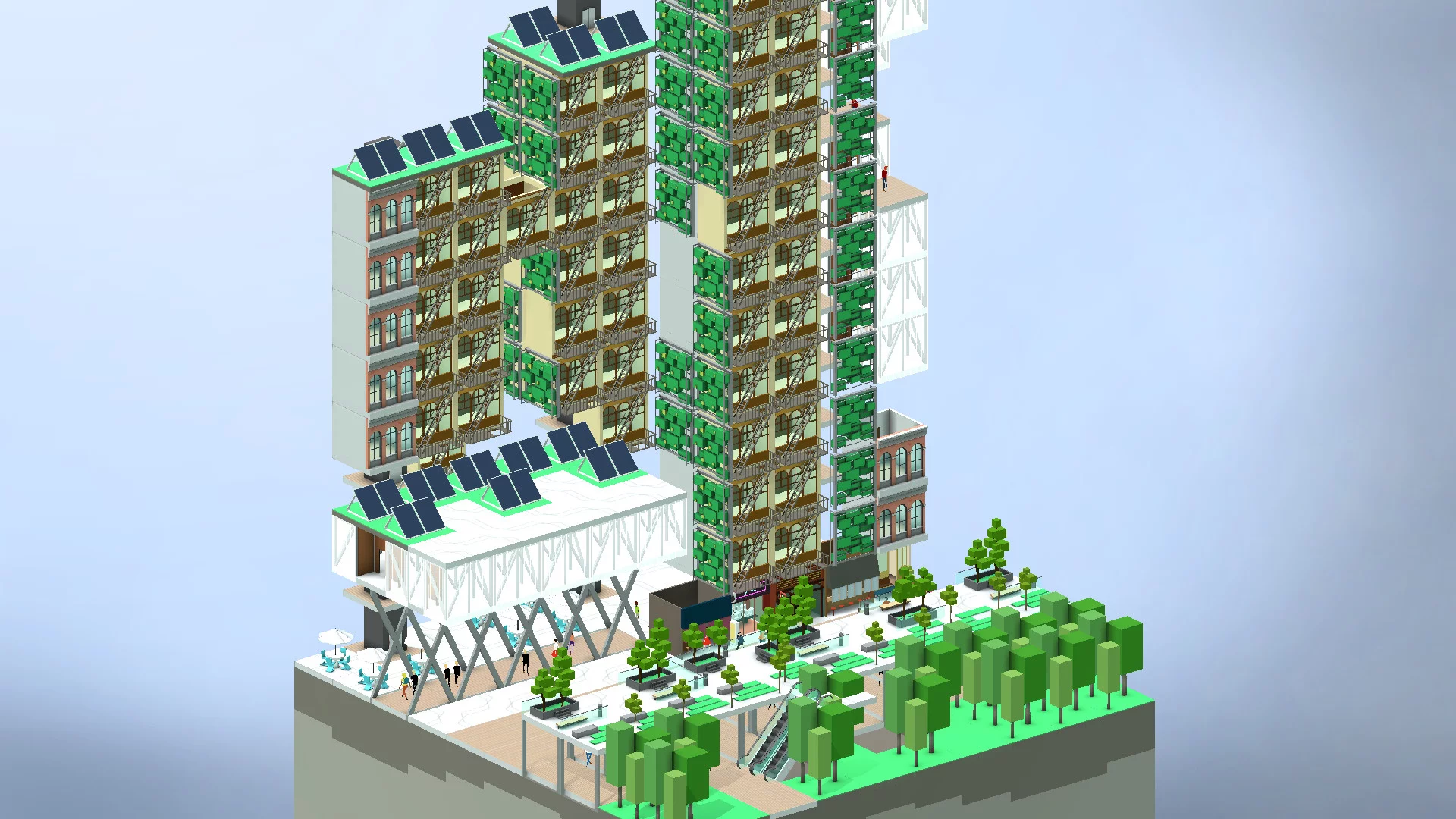 Изображение игры: Block'hood