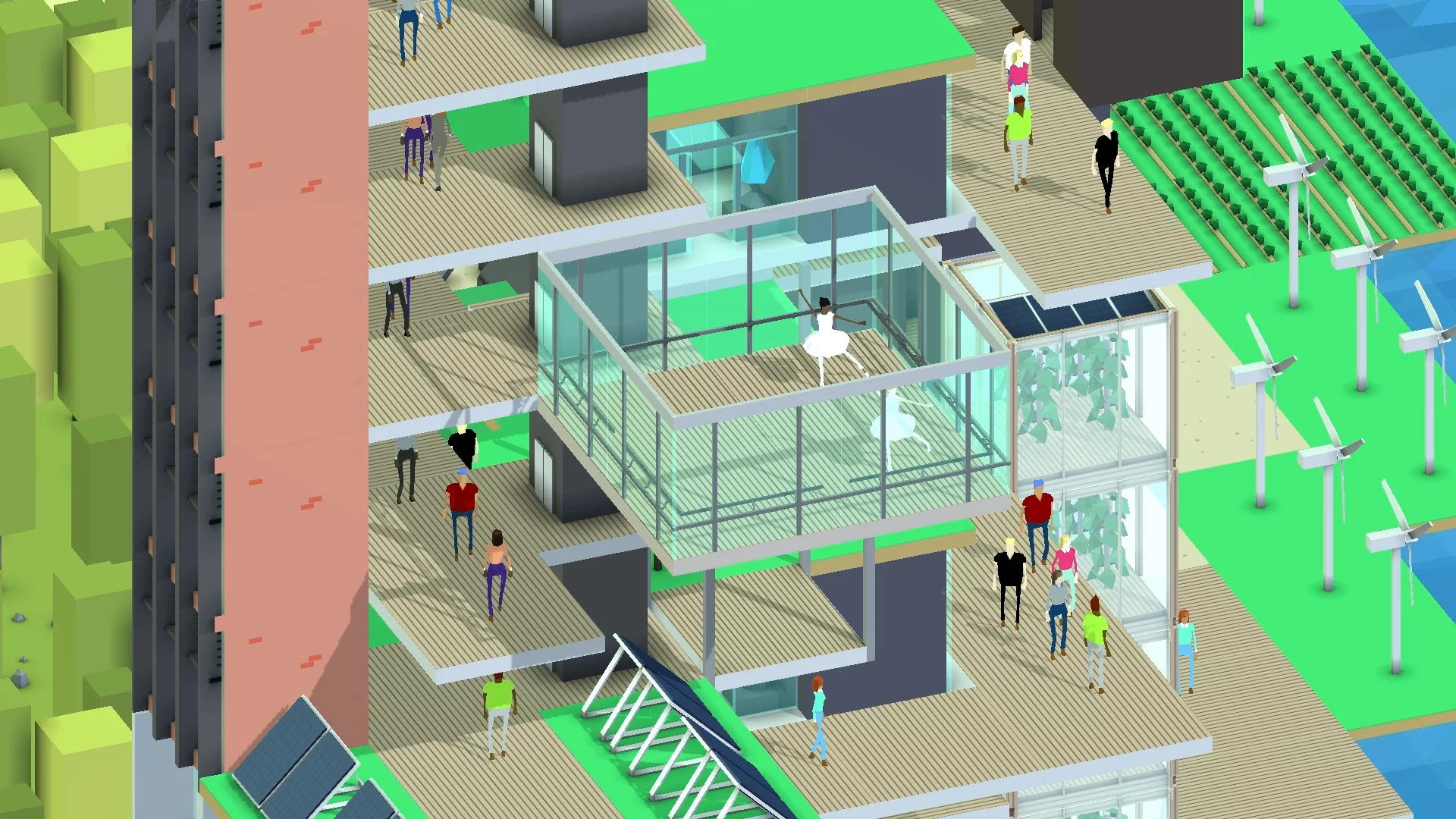 Изображение игры: Block'hood