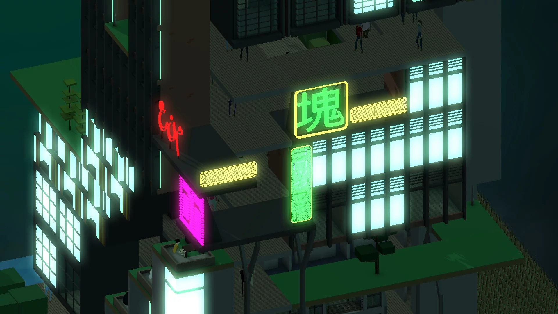 Изображение игры: Block'hood