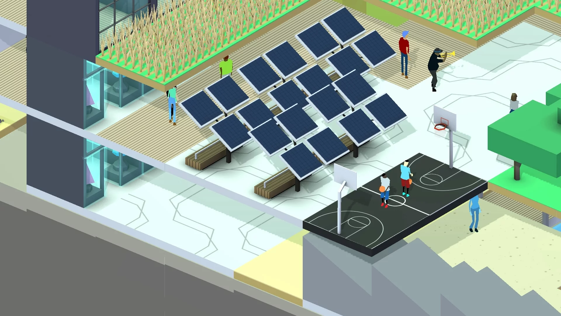 Изображение игры: Block'hood