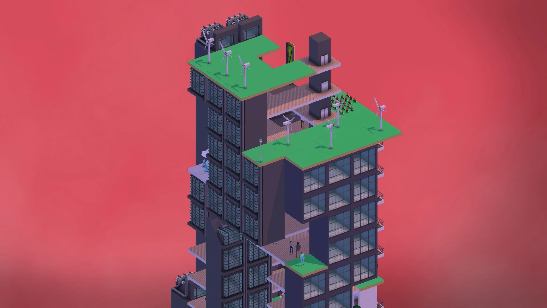 Изображение игры: Block'hood