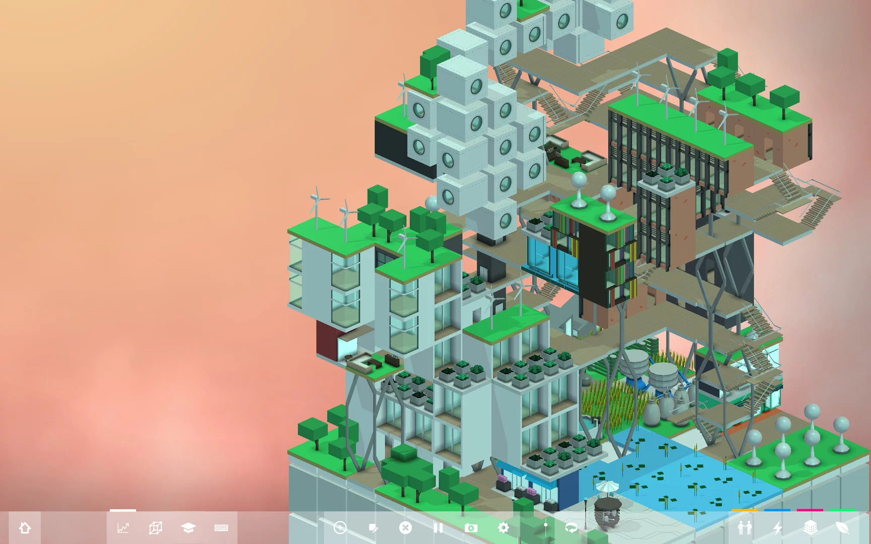 Изображение игры: Block'hood