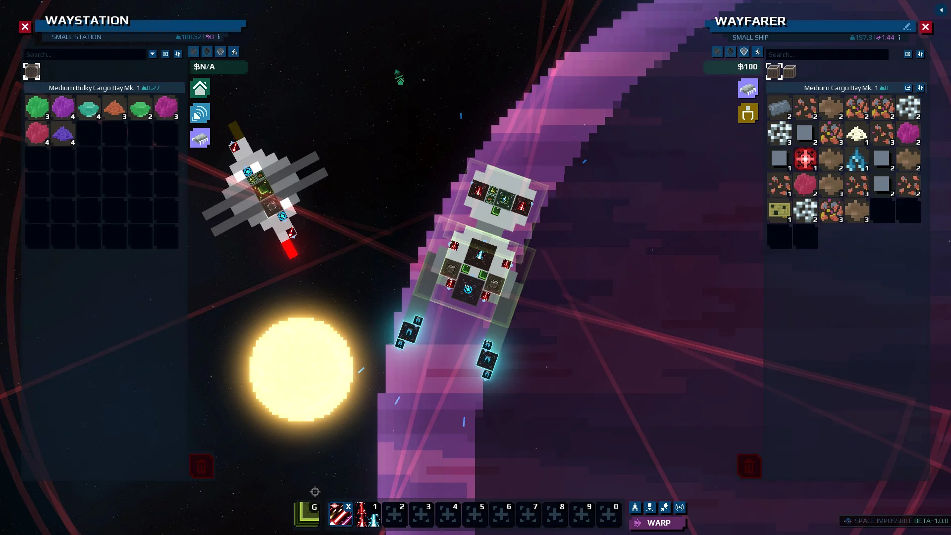 Изображение игры: Space Impossible