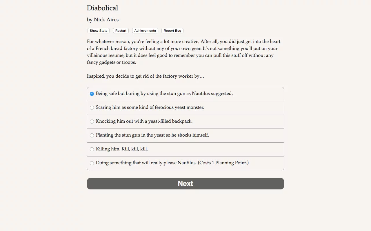 Изображение игры: Diabolical