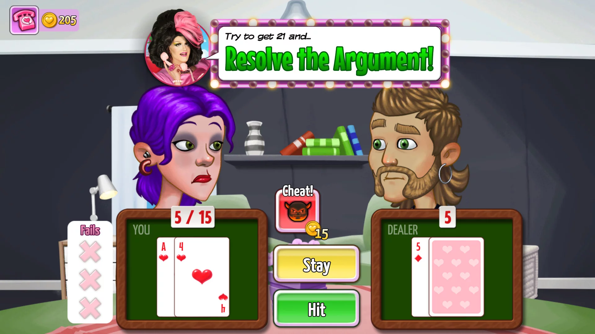 Изображение игры: Kitty Powers' Love Life