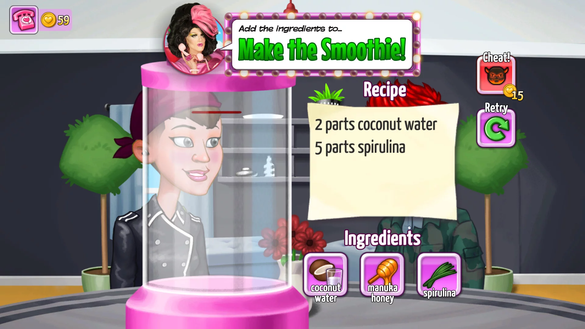 Изображение игры: Kitty Powers' Love Life
