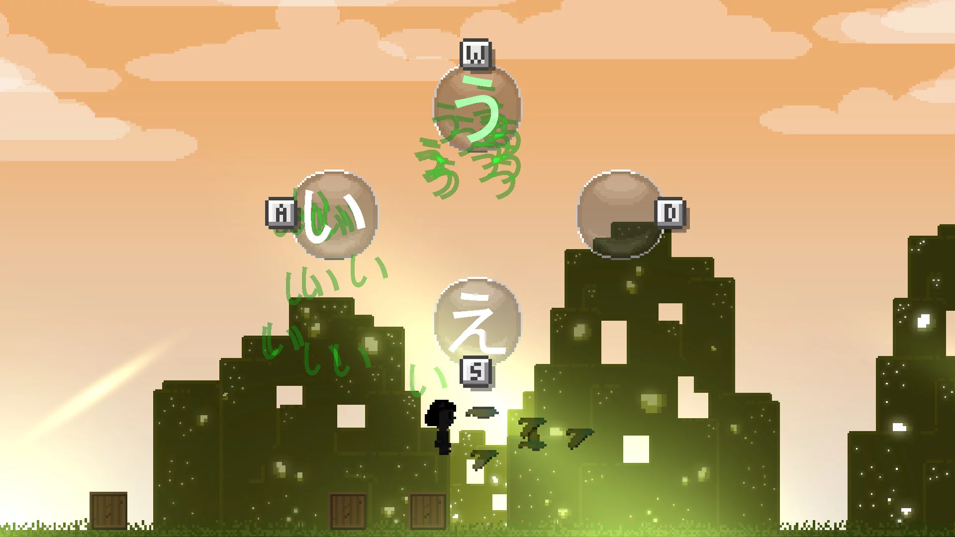 Изображение игры: Hiragana Pixel Party