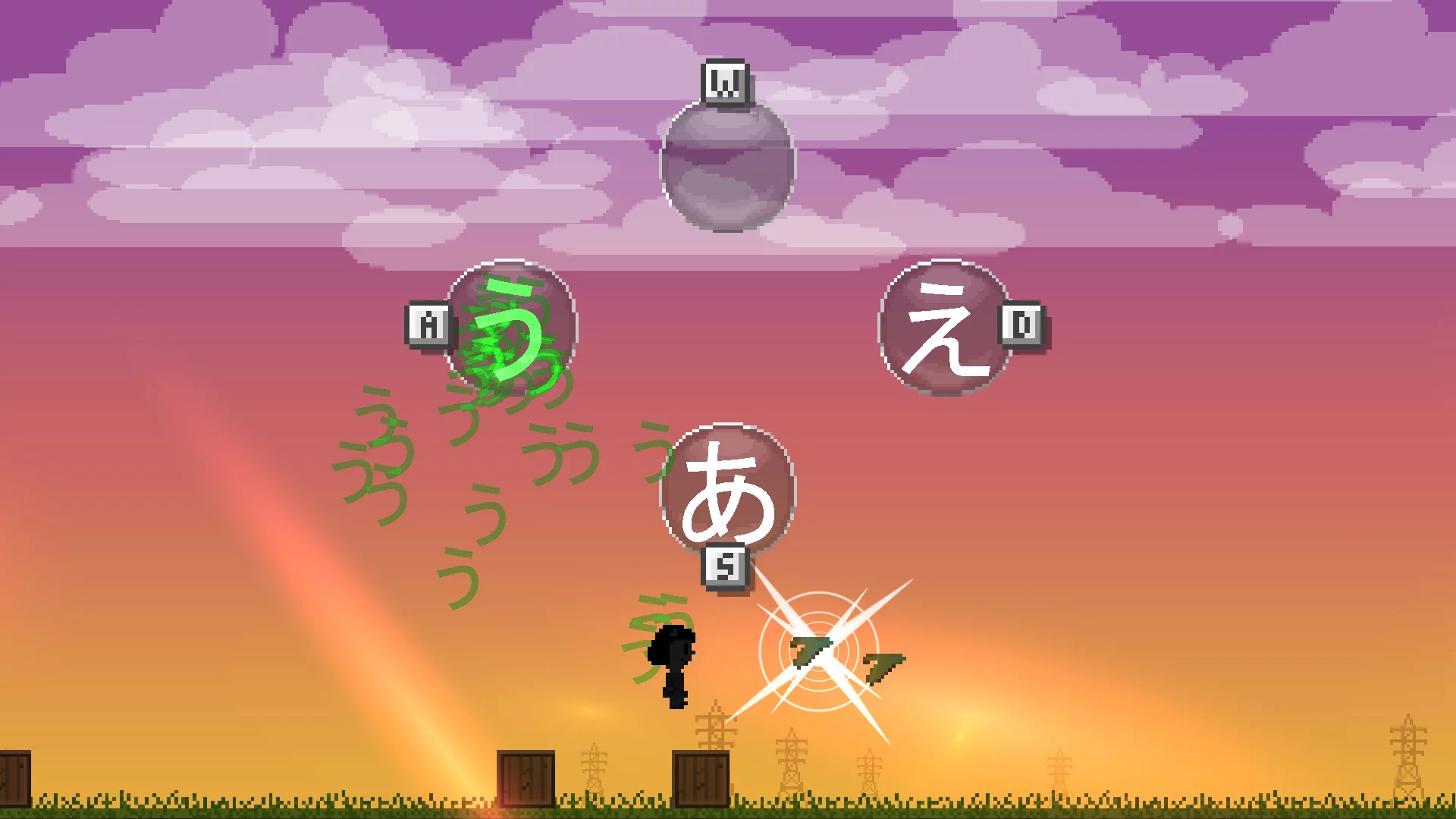 Изображение игры: Hiragana Pixel Party