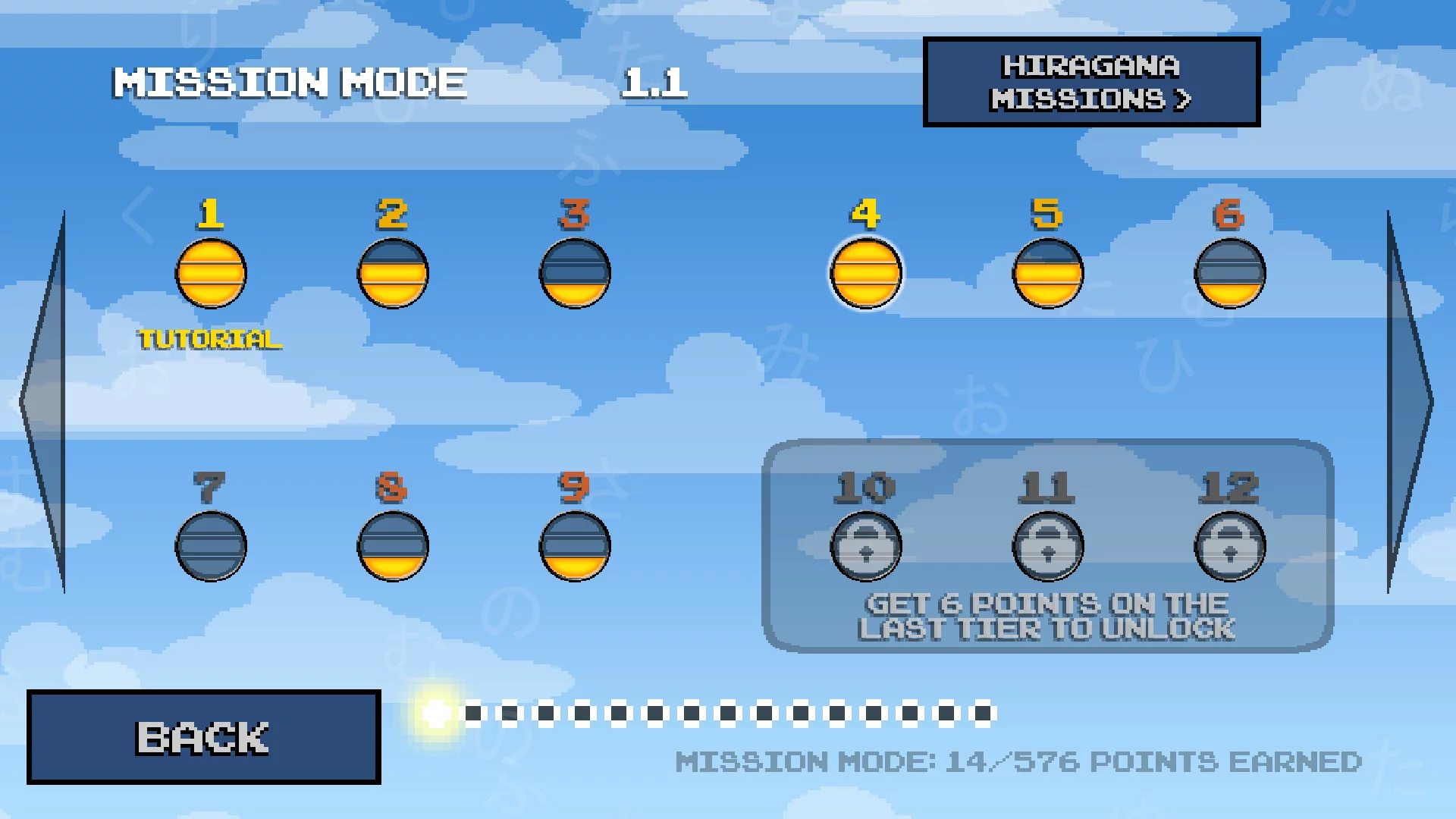 Изображение игры: Hiragana Pixel Party
