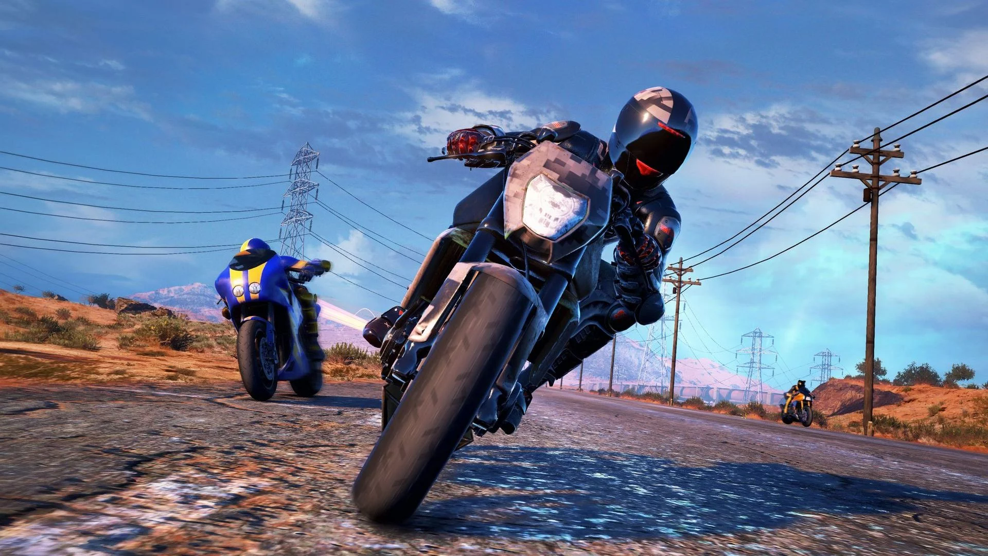 Изображение игры: Moto Racer  4