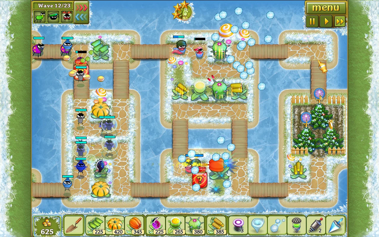 Изображение игры: Garden Rescue: Christmas Edition