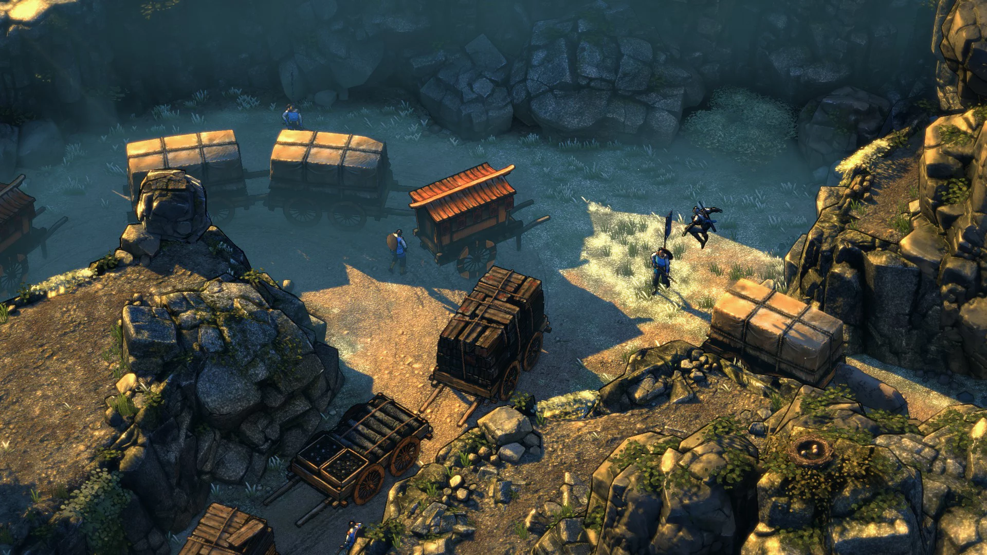 Изображение игры: Shadow Tactics: Blades of the Shogun