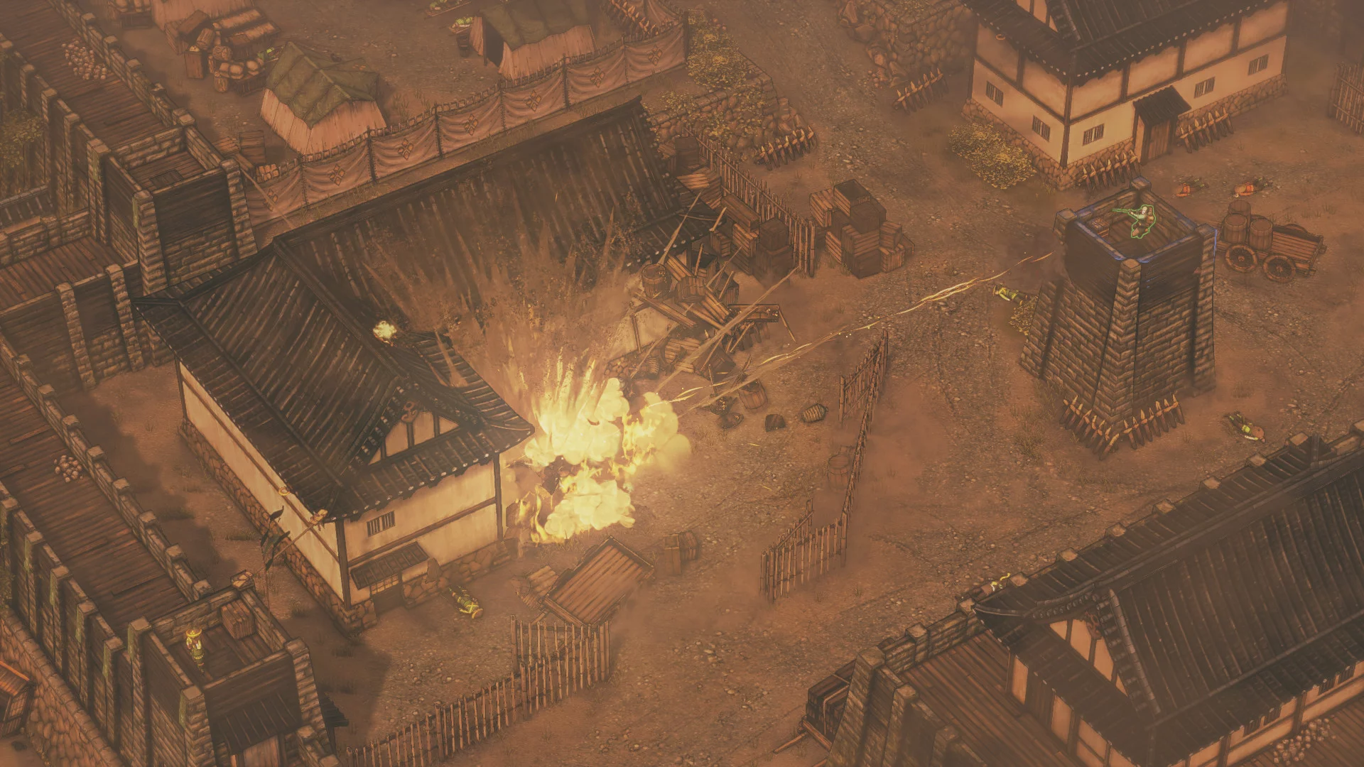 Изображение игры: Shadow Tactics: Blades of the Shogun