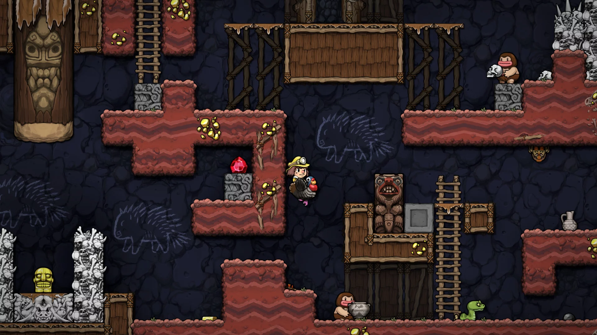 Изображение игры: Spelunky 2