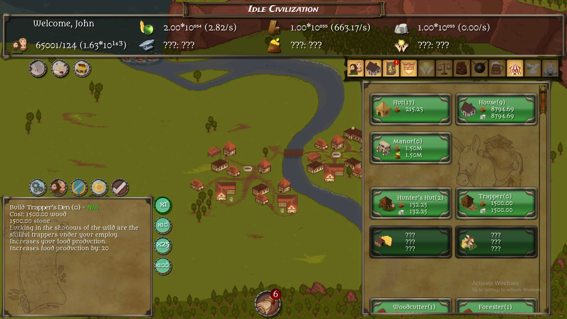 Изображение игры: Idle Civilization