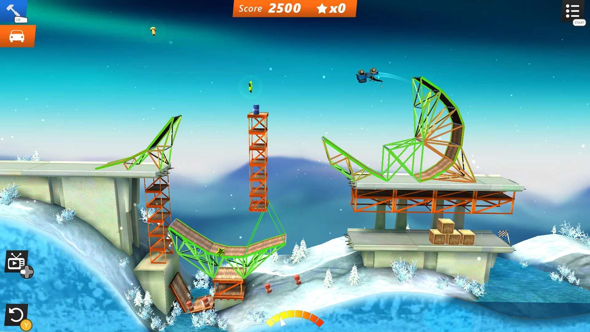Изображение игры: Bridge Constructor Stunts