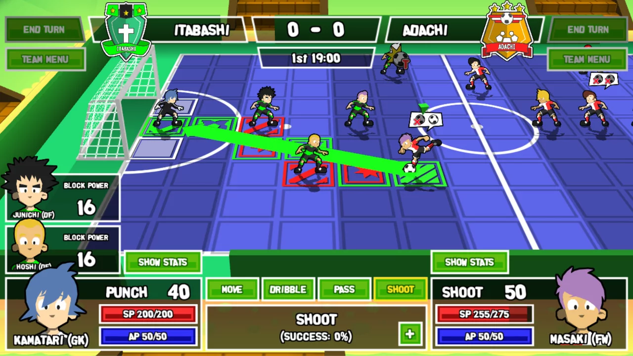 Изображение игры: Ganbare! Super Strikers